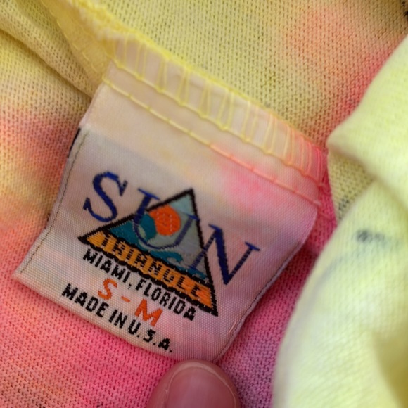 90’s Tie Dye Cotton Shorts - Picture 4 of 5